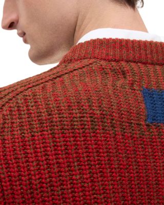 Saddle Crewneck Sweater