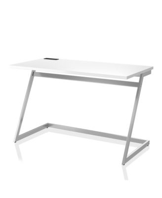 Torrey High Gloss Writing Desk with USBs