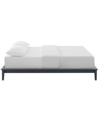 Lodge Wood Platform Bed Frame