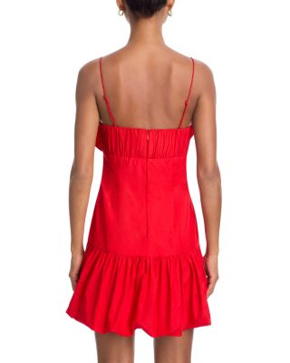 Red Balloon Mini Dress