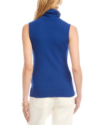 Ribbed Turtleneck Tank