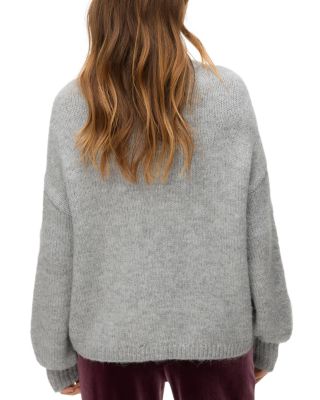 Vmilina Long Sleeve Handstitch Pullover Sweater