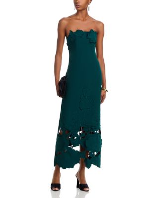 Rayna Appliqué Bustier Maxi Dress - Exclusive