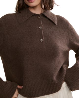 Cashmere Stevie Polo Sweater