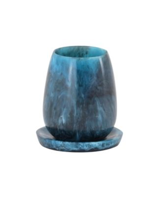  Rounded Swirl Resin Kiddush Cup