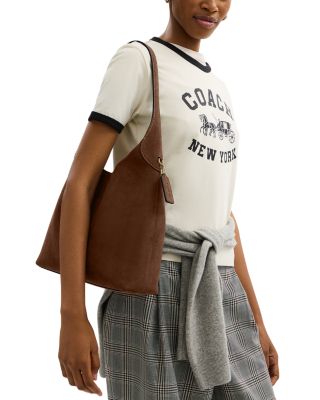 Brooklyn 34 Suede Shoulder Bag