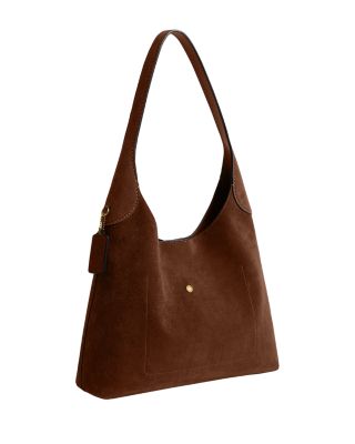 Brooklyn 34 Suede Shoulder Bag