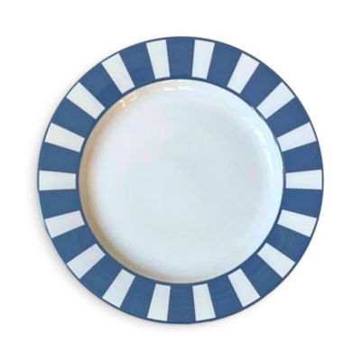 Essential Dessert Plate, Navy, Set of 4