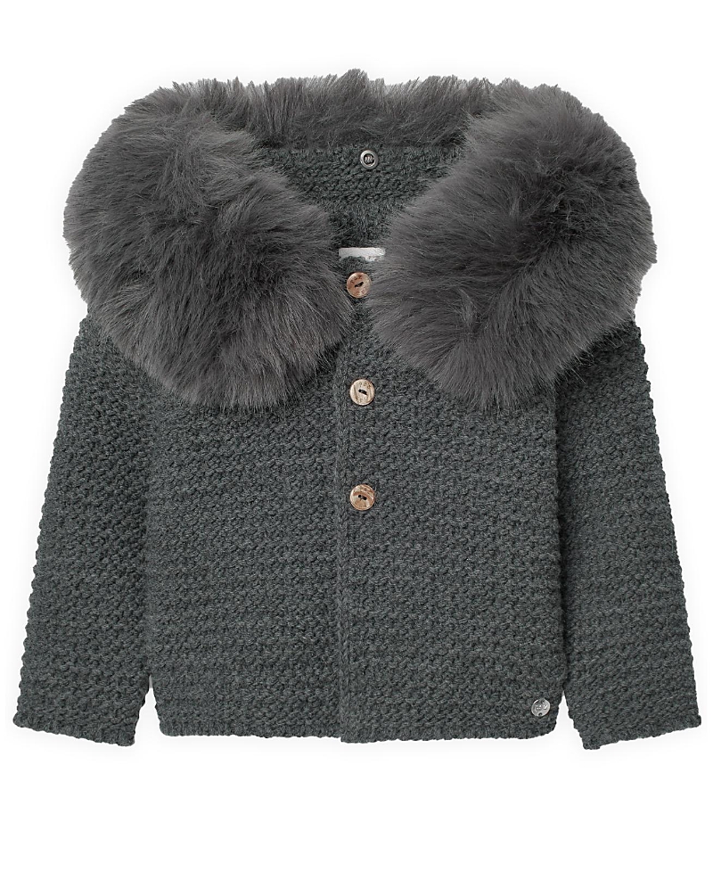 Paz Rodriguez Unisex Esencial Coat In Gray