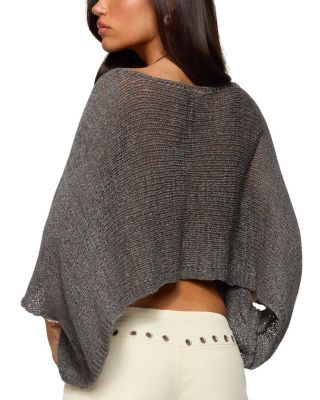 Laline Oversized Knit Crop Top