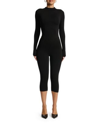  NW Sculpt Mock Neck Bodysuit