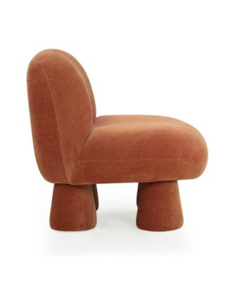 Stomp Upcycled Chenille Accent Chair