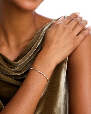 Diamond Station Bracelet in 14K Yellow Gold, 2.0 tcw