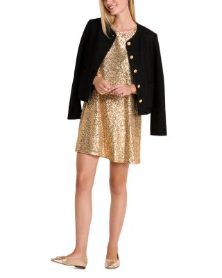 Kiki Sequin Swing Dress