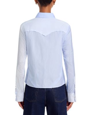 Scrappy Stripe Classic Western Shirt