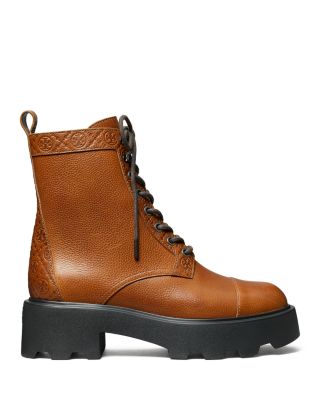 Women&#39;s T Monogram Lug Ankle Boots