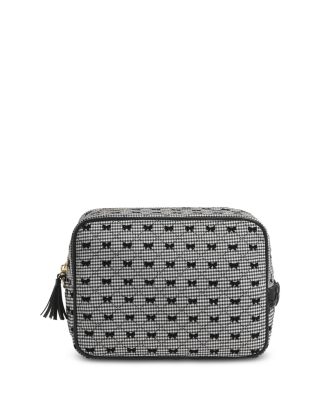 J'adore Bow Jacquard Pouch