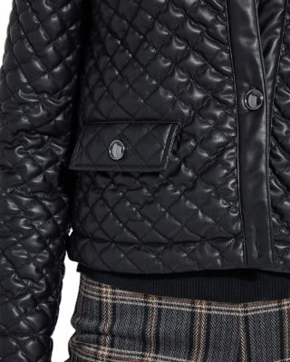 Aurelle Faux Leather Jacket