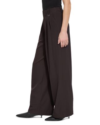Darcy Pleated Wide Leg Trousers