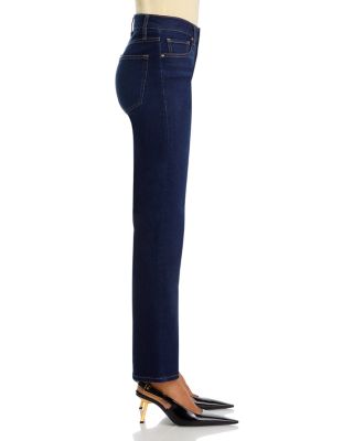 Le Sleek High Rise Straight Leg Jeans in Fairway