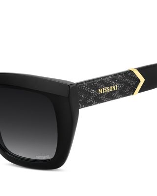 Gradient Square Sunglasses, 52mm