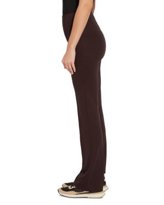 Elysse Wide-Leg Ponte Pants