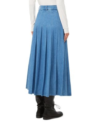 Opunzia Navy Skirt