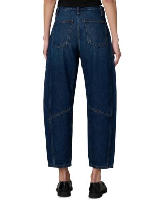 The Krista Mid Rise Barrel Jeans in Tasteful