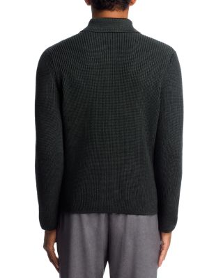 Brenta Textured Wool Cardigan