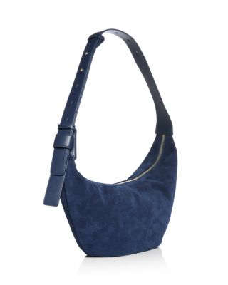 Suede Hobo Shoulder Bag - Exclusive