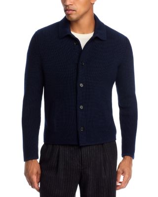 Brenta Textured Wool Cardigan