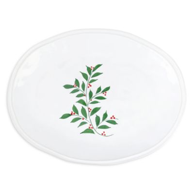 Aria Holiday Oval Platter