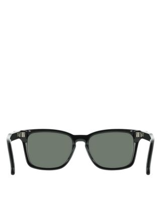 Solid Rectangular Sunglasses, 55mm
