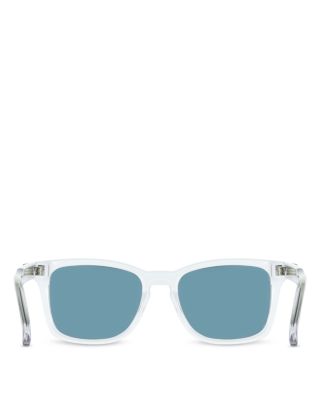 Solid Rectangular Sunglasses, 55mm