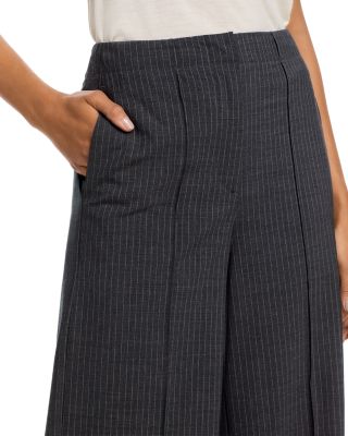 Irina Pinstripe Wide Leg Pants