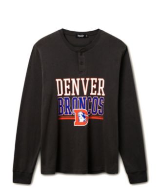 Unisex NFL Denver Broncos Long Sleeve Henley