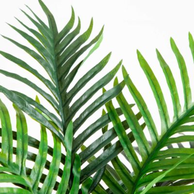 4&#39; UV Resistant Artificial Double Robellini Palm Tree (Indoor/Outdoor)