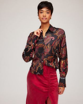 Tawnie Side Pleat Shirt