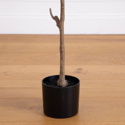 6' Artificial Slim Minimalist Olive Tree