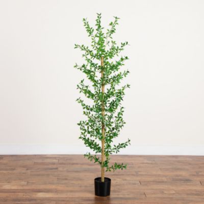 7' Artificial Shady Lady Black Olive Tree