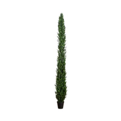12' UV Resistant Artificial Cedar Pine Tree (Indoor/Outdoor)