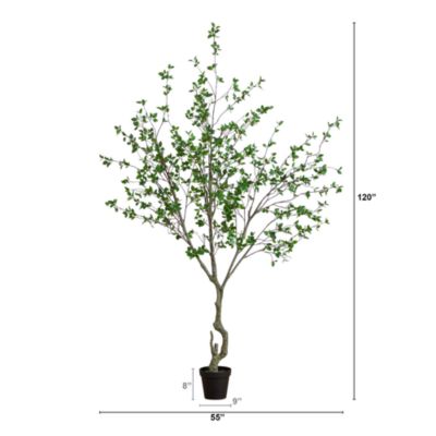 10' Minimalist Artificial Citrus Tree