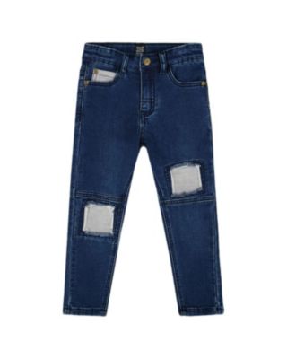 Boys' French Terry Pants with Contrasting Patch - Baby