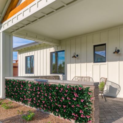 40" x 80" UV Resistant Artificial Bougainvillea Expandable Privacy Fence Screen (Indoor/Outdoor)