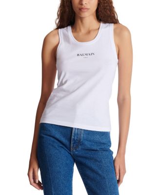  Tank Top with Balmain Print