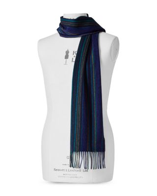 Trent Striped Wool Scarf
