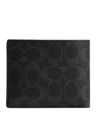 3 in 1 Signature Canvas Wallet