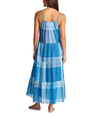 Tiered Swim Cover-Up Dress