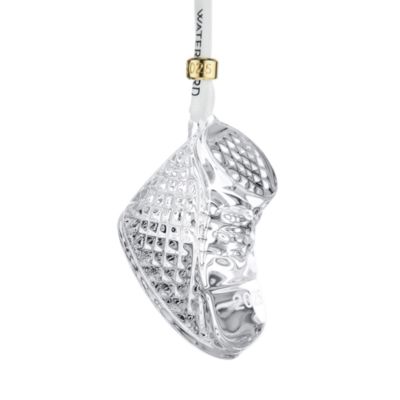 2025 Annual Crystal Baby's First Boot Ornament