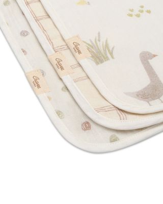 Charlie Burp Cloth Set, 3 Pack
